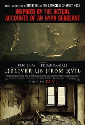 Deliver Us from Evil movie poster (2014) poster with hanger