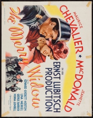 The Merry Widow movie poster (1934) canvas poster