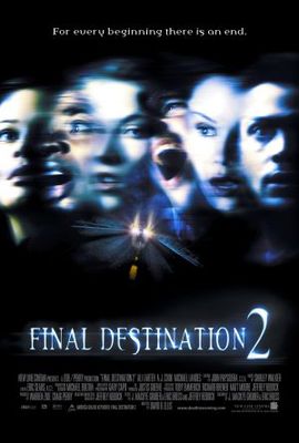 Final Destination 2 movie poster (2003) canvas poster