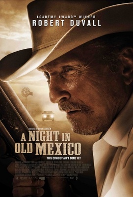 A Night in Old Mexico movie poster (2013) poster with hanger
