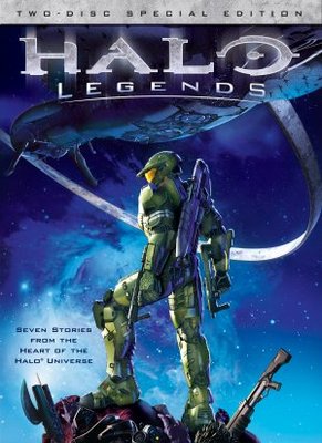Halo Legends movie poster (2010) metal framed poster