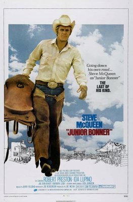 Junior Bonner movie poster (1972) metal framed poster