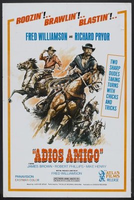 AdiÃ³s Amigo movie poster (1976) pillow