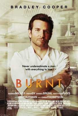 Burnt movie poster (2015) wooden framed poster