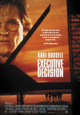 Executive Decision movie poster (1996) pillow
