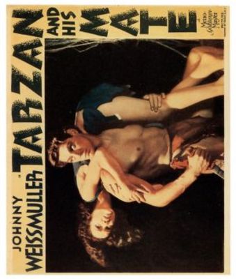 Tarzan and His Mate movie poster (1934) poster with hanger