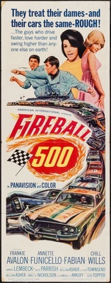 Fireball 500 movie poster (1966) pillow
