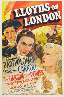 Lloyd's of London movie poster (1936) pillow