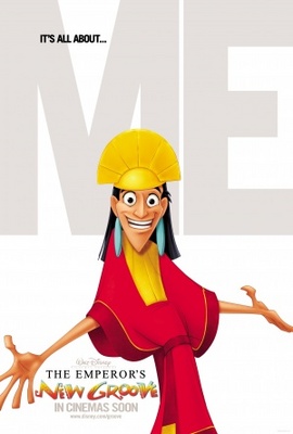 The Emperor's New Groove movie poster (2000) wood print