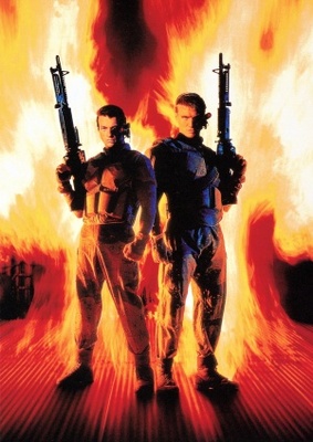 Universal Soldier movie poster (1992) metal framed poster