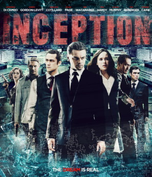 Inception movie poster (2010) t-shirt