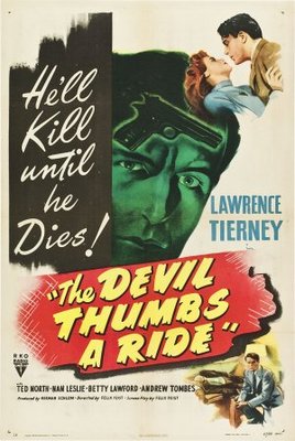 The Devil Thumbs a Ride movie poster (1947) mouse pad