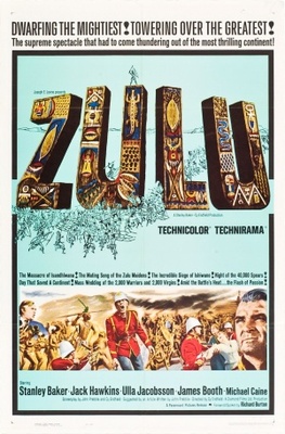 Zulu movie poster (1964) wooden framed poster