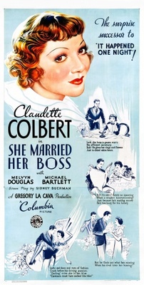 She Married Her Boss movie poster (1935) sweatshirt