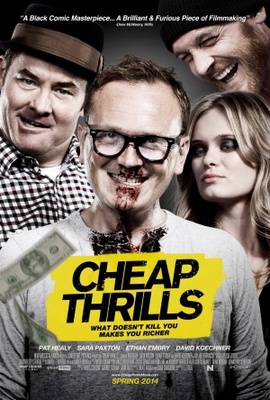 Cheap Thrills movie poster (2013) poster with hanger