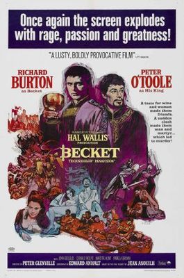 Becket movie poster (1964) wooden framed poster