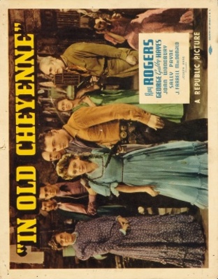 In Old Cheyenne movie poster (1941) poster with hanger
