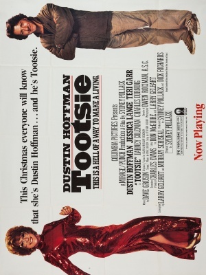 Tootsie movie poster (1982) wood print
