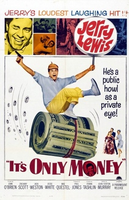 It'$ Only Money movie poster (1962) poster with hanger