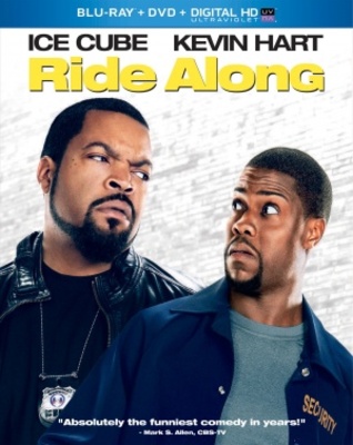 Ride Along movie poster (2014) wood print