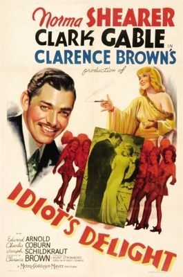 Idiot's Delight movie poster (1939) wooden framed poster