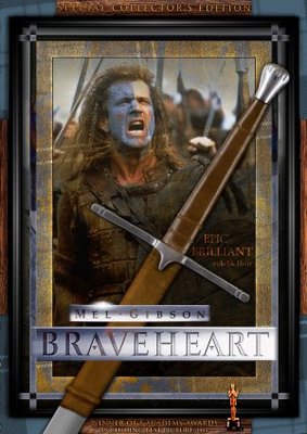 Braveheart movie poster (1995) Mouse Pad MOV_724eff9c