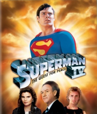 Superman IV: The Quest for Peace movie poster (1987) wood print