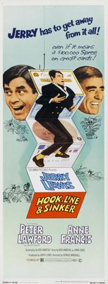 Hook, Line & Sinker movie poster (1969) metal framed poster