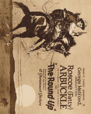 The Round-Up movie poster (1920) canvas poster