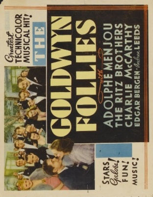 The Goldwyn Follies movie poster (1938) metal framed poster