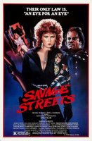 Savage Streets movie poster (1984) hoodie #704475