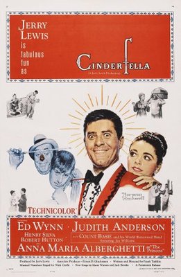 Cinderfella movie poster (1960) metal framed poster