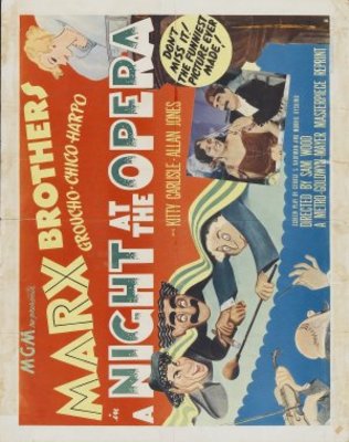 A Night at the Opera movie poster (1935) poster with hanger