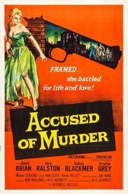 Accused of Murder movie poster (1956) poster