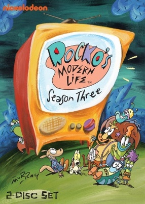 Rocko's Modern Life movie poster (1993) canvas poster