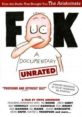 Fuck movie poster (2005) wood print