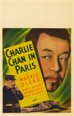 Charlie Chan in Paris movie poster (1935) mug