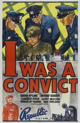 I Was a Convict movie poster (1939) poster with hanger