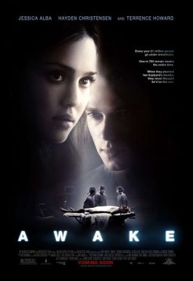 Awake movie poster (2007) wooden framed poster