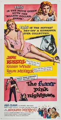 The Fuzzy Pink Nightgown movie poster (1957) poster with hanger