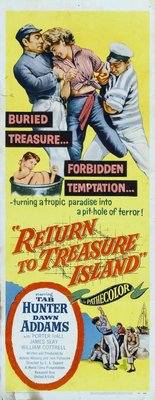 Return to Treasure Island movie poster (1954) Stickers MOV_73675e07