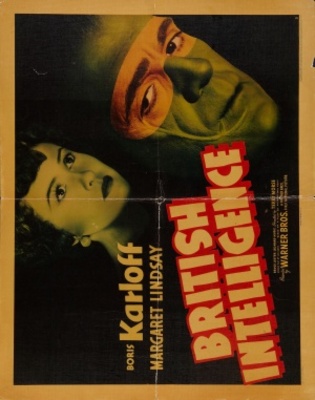 British Intelligence movie poster (1940) metal framed poster