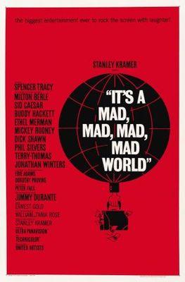 It's a Mad Mad Mad Mad World movie poster (1963) Stickers MOV_7373fe63