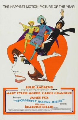 Thoroughly Modern Millie movie poster (1967) pillow