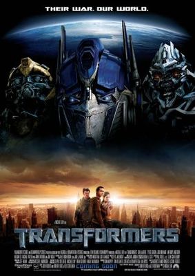 Transformers movie poster (2007) Stickers MOV_7394f415