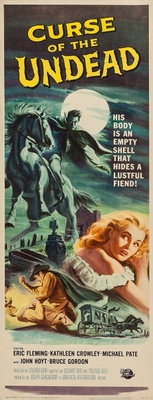 Curse of the Undead movie poster (1959) sweatshirt