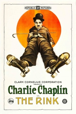 The Rink movie poster (1916) metal framed poster