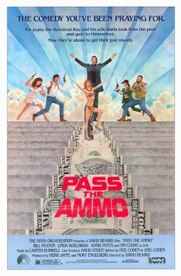 Pass the Ammo movie poster (1988) Stickers MOV_73c4da1e