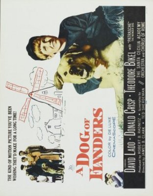 A Dog of Flanders movie poster (1960) canvas poster