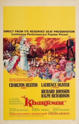 Khartoum movie poster (1966) wooden framed poster